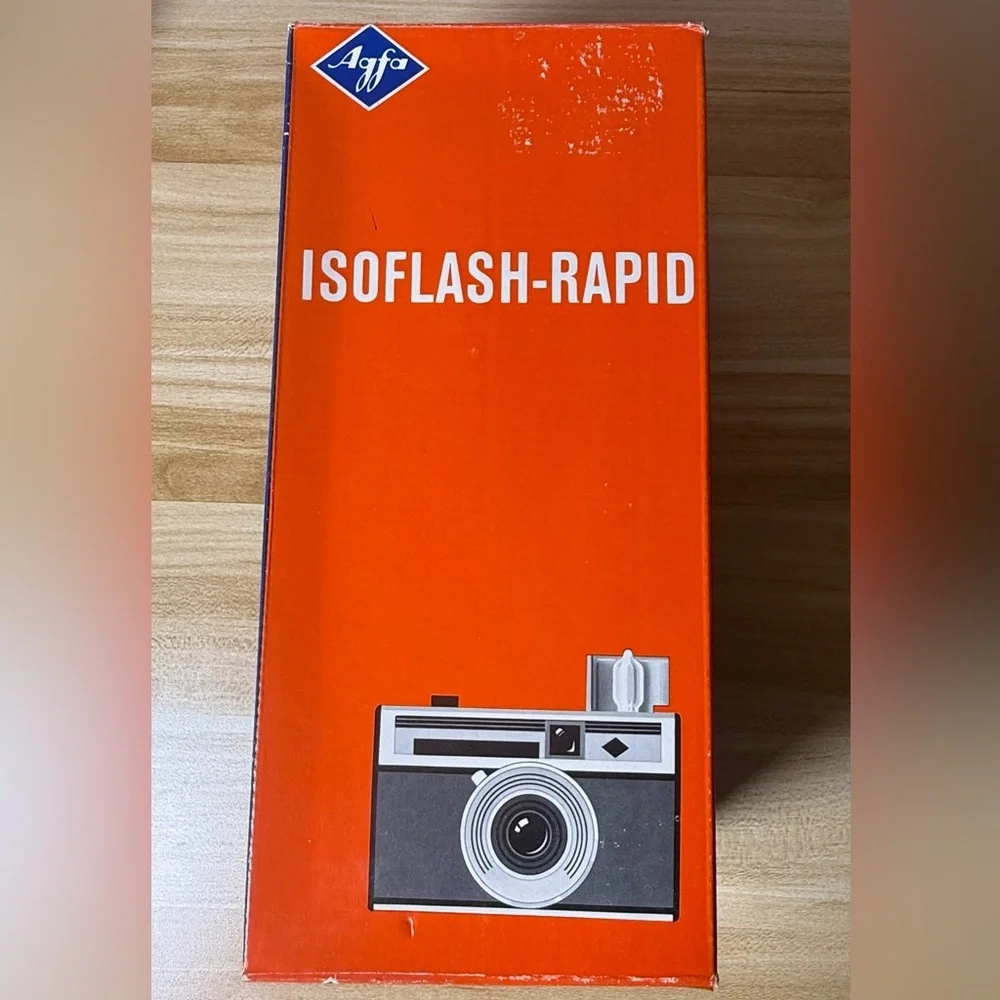 Vintage‎ Camera Agfa ISOFLASH-RAPID C Camera 35mm Film Made In Germany Manual